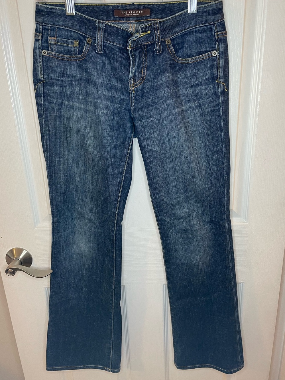The Limited Medium Wash Bootcut Jeans in Blue